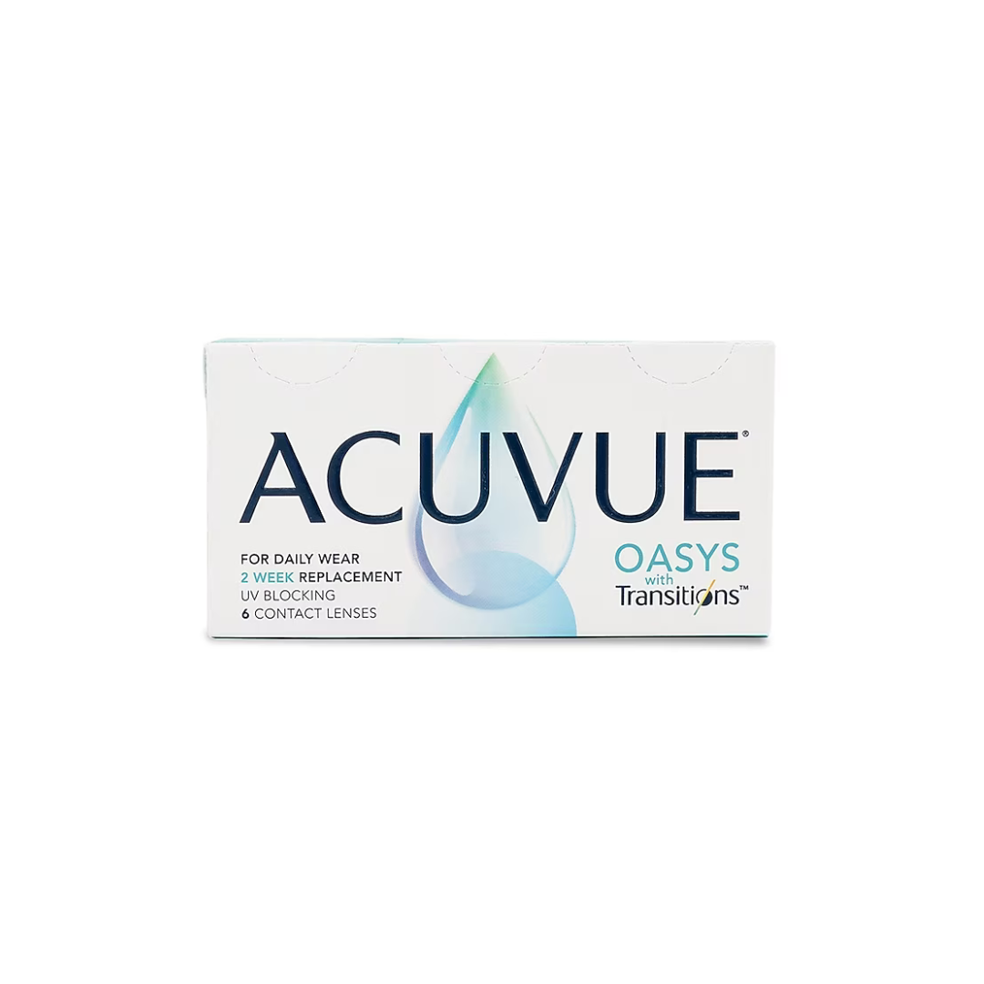 Acuvue® Oasys with TransitionsTM - Sphere | Pack 6