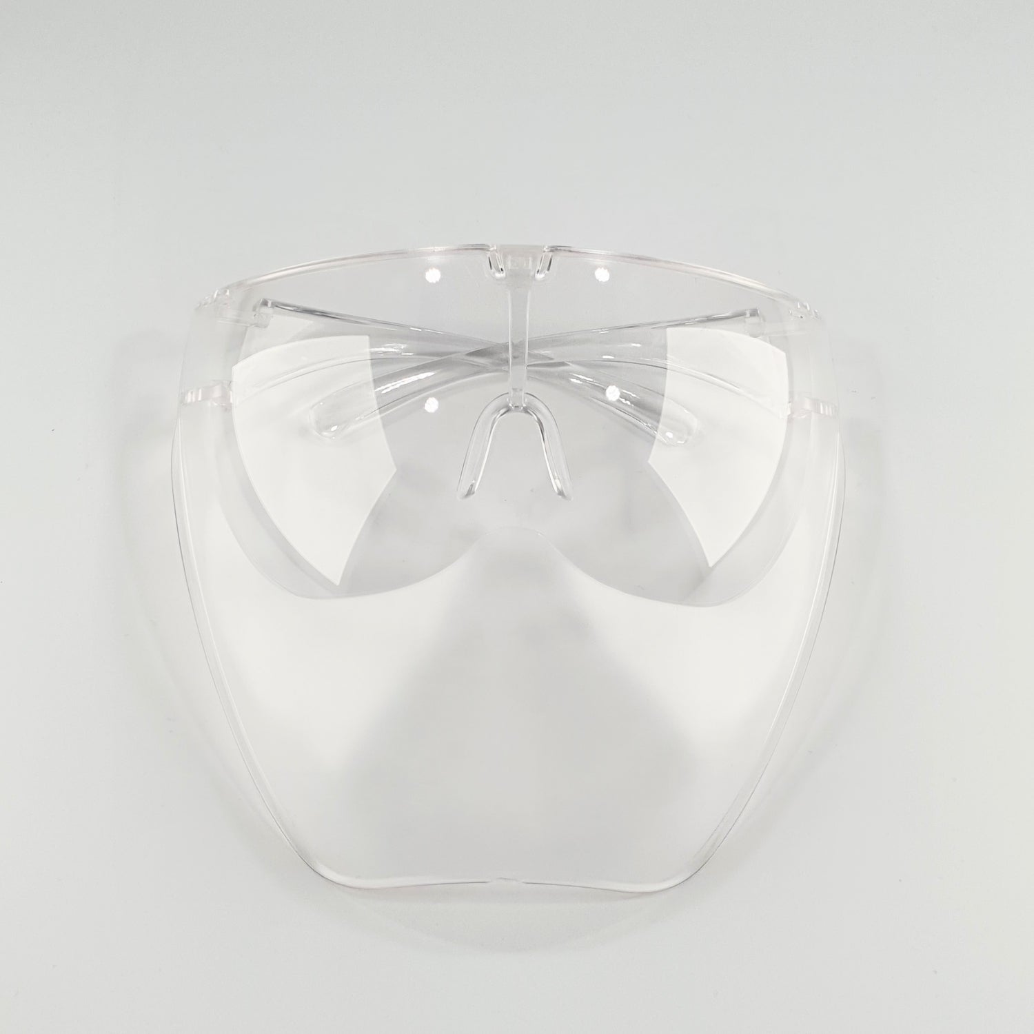 Safety Glasses X Face Shield - Adult Size | Half Frost